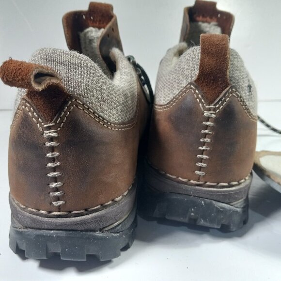 Timberland Hikers Smartwool Mens 8M Nubuck Ankle with Vibram Eco Step Outsole - Picture 11 of 16